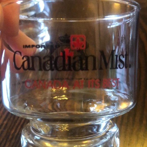 Set of Three Canadian Mist Whiskey Glasses - Picture 3 of 4